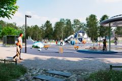 Havainnekuvassa vesileikkialue.