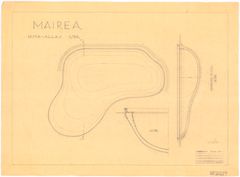 Uima-altaan pohjapiirros.