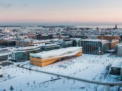 Centrumbibliotek Ode på vinter.