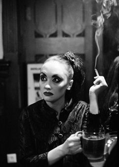 Laura på Bela Lugosi-klubben, Natsa (Nylands nation) 1982.