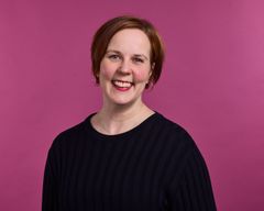 En närbild av Salla Tammi.