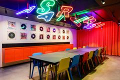 Kasari mötesrummet på Helsingfors stadsmuseum.