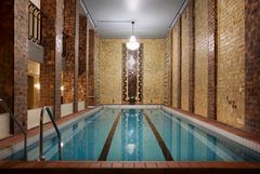 Yrjönkatu Swimming Hall's small swimming pool on the third floor.