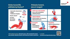 Anvisningar för första hjälpen: Har din kompis en drogförgiftning? Rädda kompisen om hen inte reagerar!Tröttare än normalt. Blek. Onormal andning. Öppnar hen ögonen? Vaknar hen när du lyfter hen i sittande ställning? 1. RING 112, vänta på linjen! Berätta att det eventuellt är fråga om rusmedelsförgiftning. 2. ANDAS KOMPISEN? Lyft hakan. Om hen kräks, vänd huvudet åt sidan. 3. Andas inte: Återuppliva 30 tryck (2 inblåsningar). Andas: Placera i sidoläge! Undvik drogförgiftning: Använd inte ensam, undvik blandmissbruk. Använd alltid rena redskap. Kom ihåg att toleransen minskar redan på en dag.