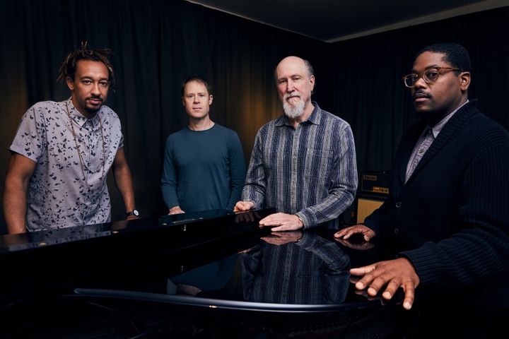 Pe 5.3.27: John Scofield Combo 75: Gerald Clayton (vas.), Bill Stewart, John Scofield ja Vicente Archer