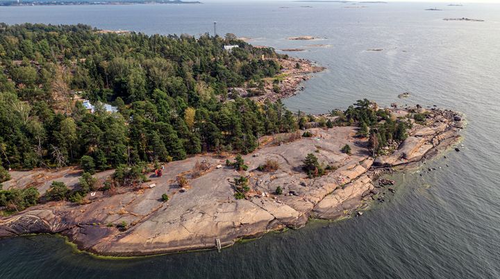 Ilmakuva Pihlajasaaresta