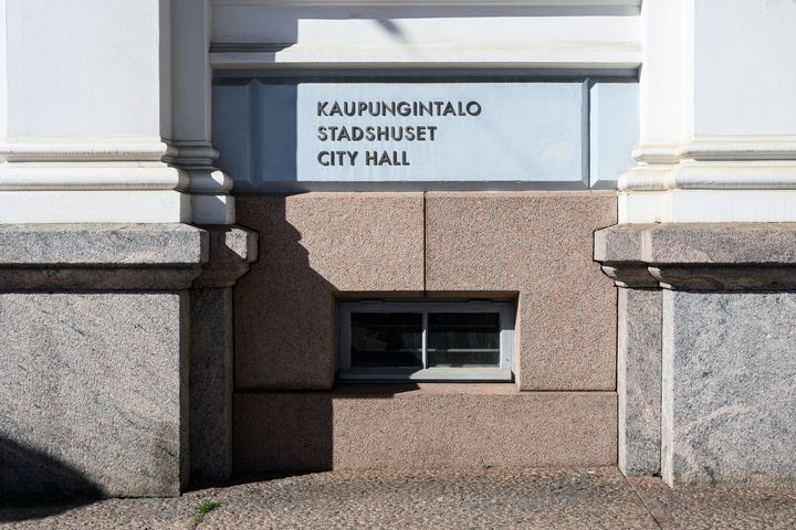 Helsingin kaupungintalo.