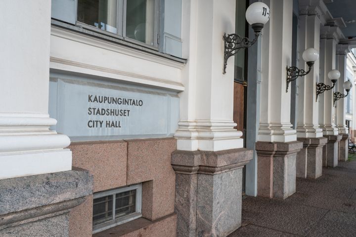 Helsingin kaupungintalo.