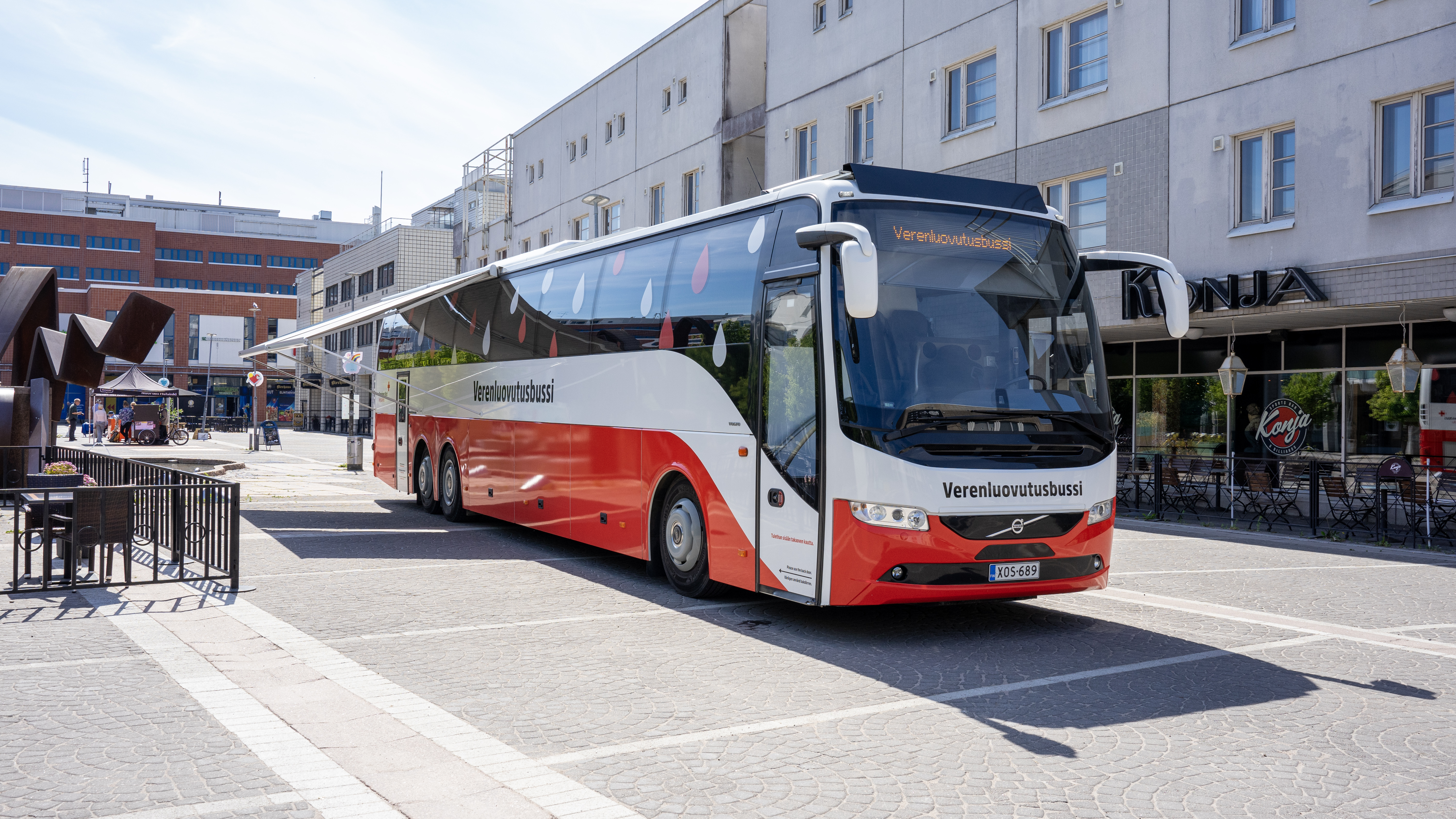Verenluovutusbussissa täyttyi 10 000 luovutuksen raja