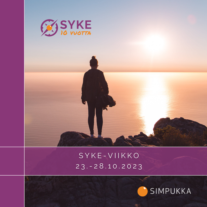 SYKE-viikko 23.-28.10.2023