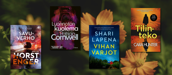 Otavan kevään kansainvälisiä jännityskirjoja