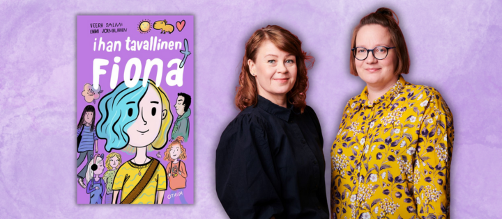 Ihan tavallinen Fiona on Veera Salmen ja Emmi Jormalaisen kymmenes yhteinen teos.