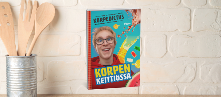 Korpedictus rohkaisee kokeilemaan keittiössä.