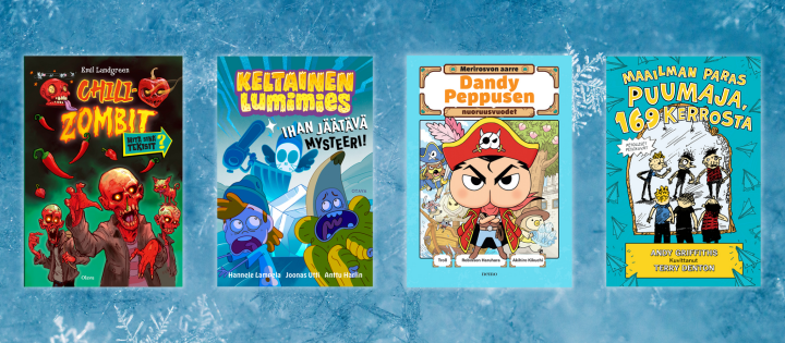 Vuosi 2026 käynnistyy viihdyttävillä lastenkirjoilla.