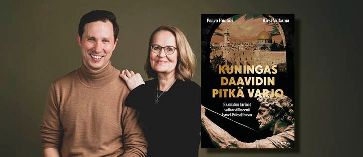 Kirsi Valkama ja Paavo Huotari. Kuningas Daavidin pitkä varjo -kirja.