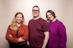 Heidi Livingston, Jauri Laakkonen ja Julia Pöyhönen.