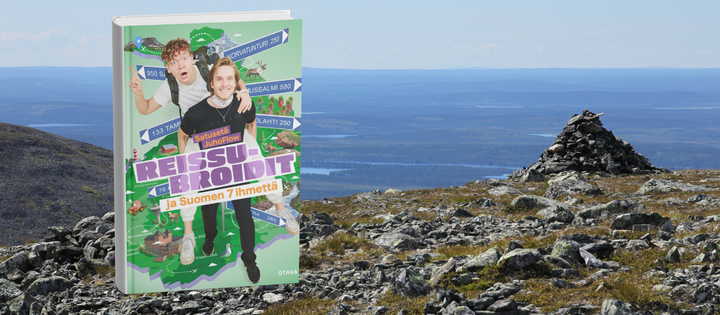 ReissuBroidit matkaavat ympäri Suomea uutuuskirjassaan.