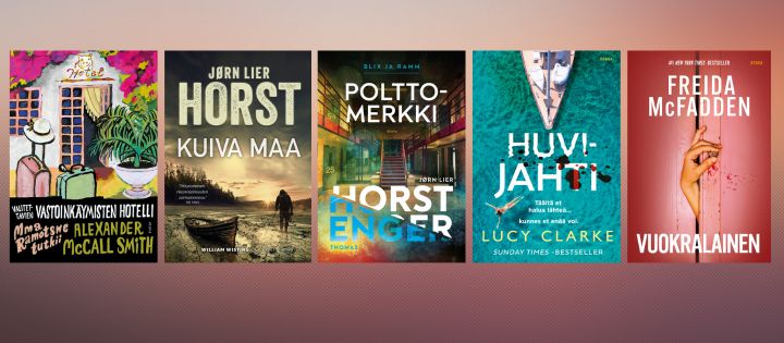 Otava julkaisee uusia jännityskirjoja kesäkuussa