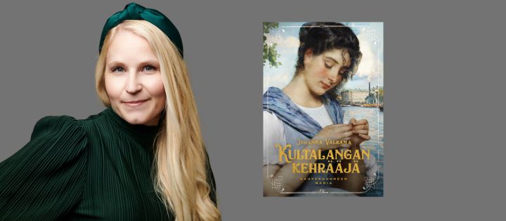 Johanna Valkama kirjoitti romaanin tamperelaisesta kauppiaasta Maria Tirkkosesta