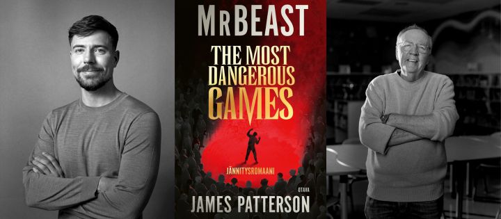 MrBeast ja James Patterson julkaisevat yhteisen trillerin vuonna 2026