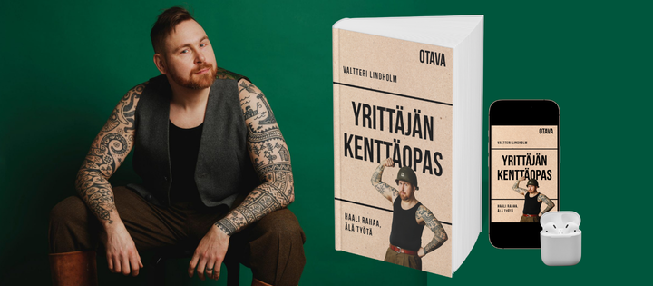 Valtteri Lindholm jakaa oppeja kannattavasta yrittäjyydestä