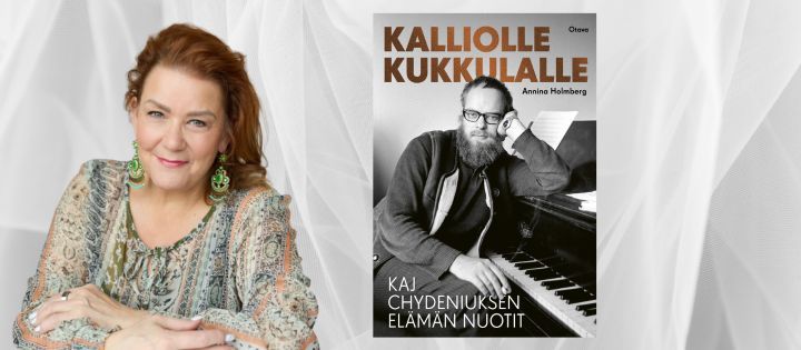 Annina Holmbergin kirjoittama elämäkerta Kaj Chydeniuksesta ilmestyy Chydeniuksen syntymäpäivänä 16.10.