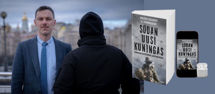 Uutuuskirja analysoi droonien vaikutusta Ukrainan sotaan ja Suomen valmiuteen