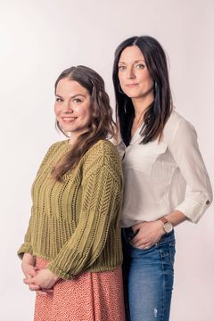 Hannele Lampela ja Ninka Reittu.