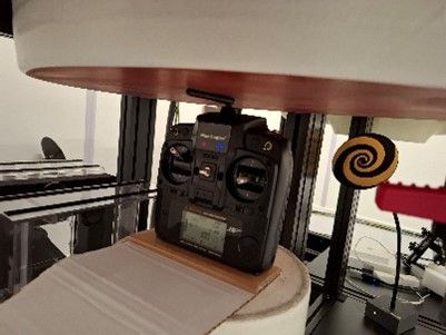 Drönarstyrare i mätanordningen