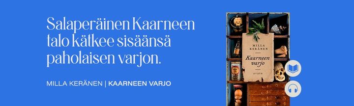 Milla Keräsen Kaarneen varjo -romaani sijoittuu 1700-luvun Turkuun.