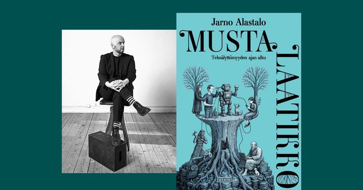 Tervetuloa Jarno Alastalon Musta laatikko -kirjan julkkareihin Keskustakirjasto Oodiin ti 17.2. klo 17