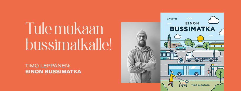 Timo Leppänen julkaisi Helsinkiin sijoittuvan lasten tietokirjan bussimatkasta