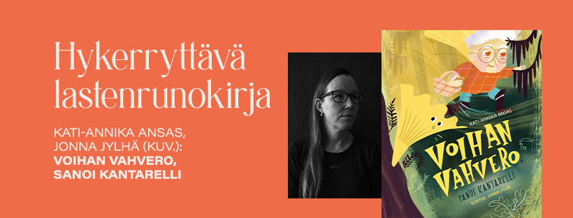 Kati-Annika Ansas julkaisi sieniä käsittelevän lastenrunokirjan