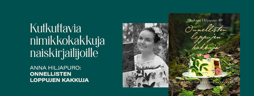 Uusi tietokirja yhdistää naiskirjailijat ja leivontareseptit