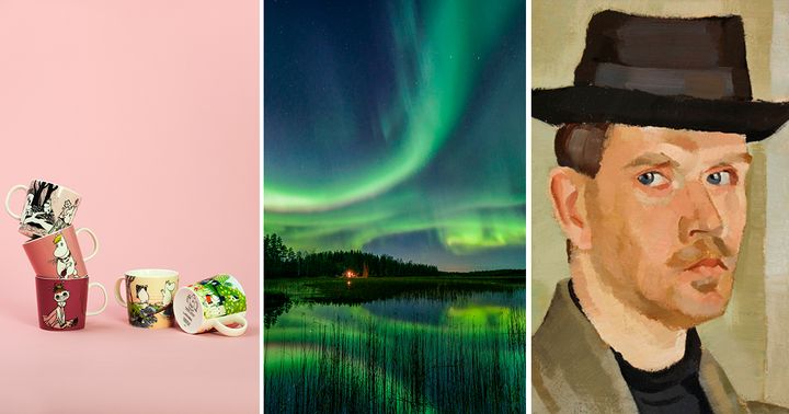 Tutustu Muumimukimaniaan Tampereella, ihastele revontulia Oulussa ja koe Eero Nelimarkan taidenäyttely Helsingissä.