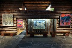 Särestöniemi-museon galleria.