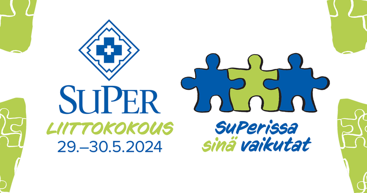 SuPerin liittokokousvaalit 2024 -tunnus