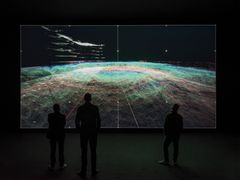 Ryoji Ikedas konsverk data-verse 2