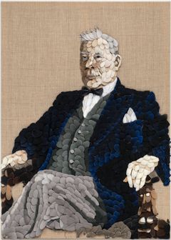 Icelandic Love Corporation: Portrait of Amos Anderson, 2010. I feel, for now exhibition at Amos Rex March 27 – Sept 8, 2024.