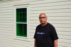 Portrait of Tony Cokes, 2023. Courtesy the artist, Dia Art Foundation, New York, and Greene Naftali, New York.