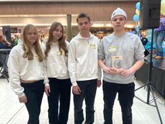 Lyksa NYT Reisjärven kristillisestä kansanopistosta nappasi aluetapahtumassa Parhaan liikeidean -palkinnon.