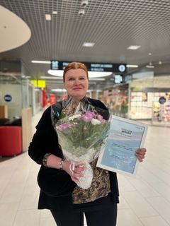 Opettaja Anne Jaakola Pappilansalmen koulu, Hamina.