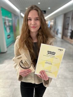 Paras tuote: WoodTail NYT, Raahen Porvari- ja Kauppakoulu, Raahe