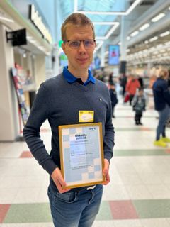 Kunniamaininta – Paras NYT-yritys, korkea-aste: 3Dtulostettu NYT, Kajaanin ammattikorkeakoulu, Kajaani