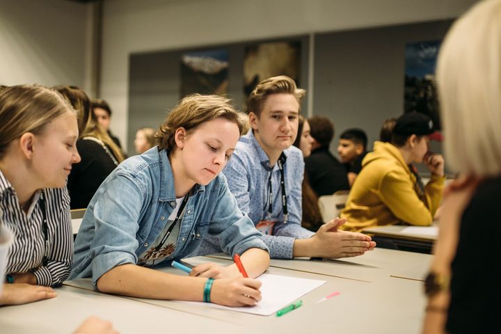 Kuva otettu Slush-tapahtumassa