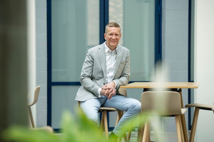 Kuvassa on Janne Runsamo.
