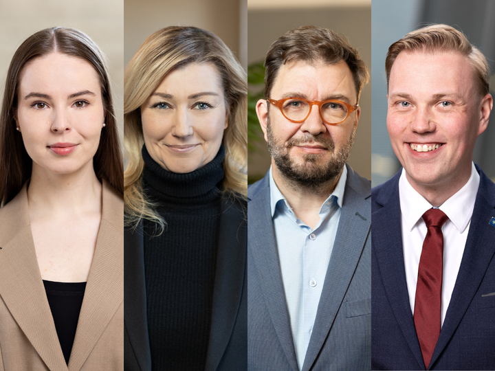 Elisa Gebhard, Maria Guzenina, Timo Harakka, Jani Kokko