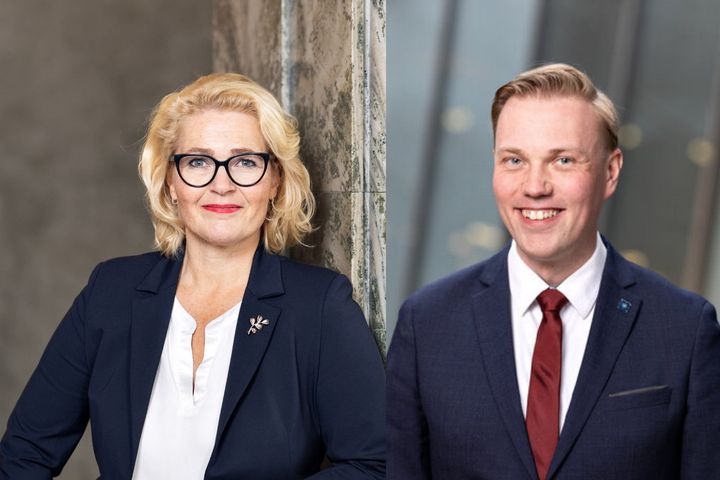Miapetra Kumpula-Natri ja Jani Kokko
