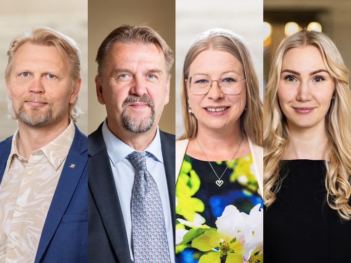 Marko Asell, Seppo Eskelinen, Anna-Kristiina Mikkonen, Pinja Perholehto