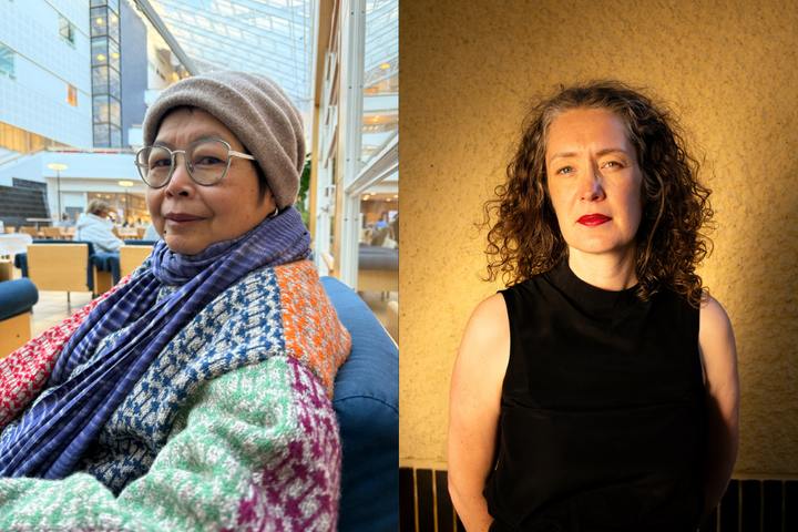 Riistoa marjametsissä: Selvitys thaimaalaisten siirtolaisten kokemuksista Suomessa -raportin kirjoittajat Junya Yimprasert ja Minna Seikkula.